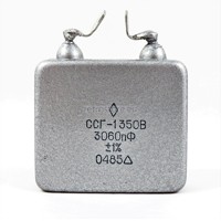 Capacitor SSG-1 (CCГ-1) 3060pF 350V ±1%