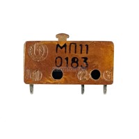 Push button micro switch MP11 (МП11) 3A/250V SPDT