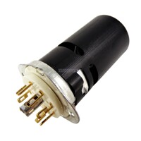 Tube socket 7-pin TESLA GOLD