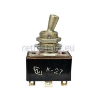 Two-pole Toggle switch TP1-2 (ТП1-2) ON/ON - 2A/220V