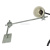 Vintage articulated radio operator lamp - original CSLA