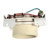 Tube socket SK-600A for RE025XA with ceramic chimney